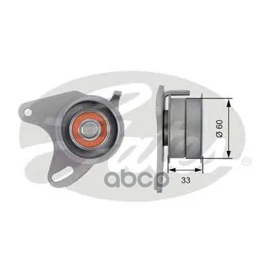 Ролик Ремня Грм Mitsubishi Pajero/L200/L300/Hundai H1 2.5d/Td Gates T42129 Gates арт. T42129