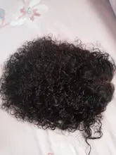 Sin Costuras de la onda de agua peluca peruano pelucas de cabello humano con flequillo completo máquina peluca para las mujeres negras 8-24 pulgadas envío rápido