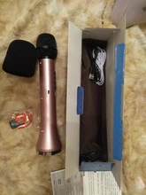 Microphone-Speaker Professional Bluetooth-Karaoke Lewinner l-698 Wireless Portable 15W