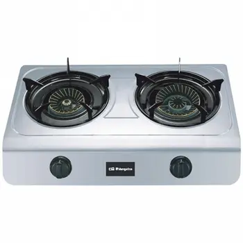 

gas stove Orbegozo FO2700 Stainless steel (2 Stoves)