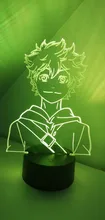 Led-Night-Light Table-Lamp Hinata-Figure Manga Gadget Bedroom-Decor Acrylic Anime Haikyuu