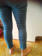 Pantalones para mujeres 2021 mujeres de cintura alta Jeans térmicos de lana forrado pantalones Denim elástico Pantalones Ropa de Mujer