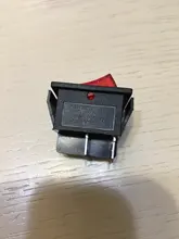 Rocker Button-Light KCD4 16A 4-Pin ON-OFF 125VAC Red 250VAC/20A