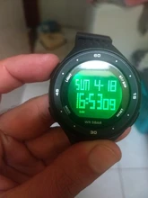 SKMEI-Reloj digital con pantalla led para hombre, pulsera impermeable con cronógrafo, calendario y alarma, de diseños deportivos y estilo masculino, modelo 1219