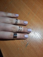 Conjunto de anillos circulares Punk para mujer, Hiphop/Rock, accesorios de dedo con índice de apertura, hebilla de junta, joyería