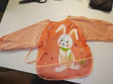 Babero de bebé de dibujos animados para niños, babero impermeable con bolsillo para comer, delantal de manga larga de dibujo, paño para eructar