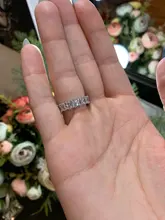 BRAVKIS bandas de boda eternidad anillos con Zirconia para las mujeres CZ cristal promesa Dedo de compromiso anillo joyas de diseño Bague BUR0279