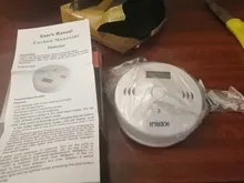 LCD Fotoeléctrico Independiente de Protección de la Seguridad Casera Advertencia de Alta Sensibilidad 85dB de Monóxido de Carbono CO Gas De Alarma del Detector Del Sensor