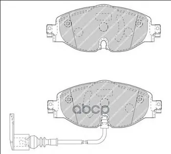 

Pads TORM disc k-t Ferodo art. fdb4433