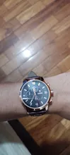 LIGE-reloj analógico con correa de cuero para hombre, nuevo accesorio de pulsera de cuarzo resistente al agua con cronógrafo, complemento Masculino deportivo de marca de lujo con esfera lunar automática