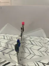 Caja de almacenamiento de plástico con 20 ranuras para broca de uñas, contenedor de cortadores para manicura, accesorios para uñas, herramienta artística