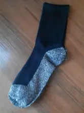 Calcetines térmicos de invierno de 35 grados, fibras aluminizadas, gruesos, únicos, cómodos, para mantener el pie caliente, 1 par