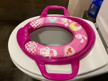 Bebés, niños, infantes orinal inodoro formación niños asiento Pedestal cojín de anillo