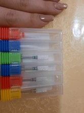 Dmoley-brocas de cerámica de tungsteno para uñas, accesorios de manicura y pedicura