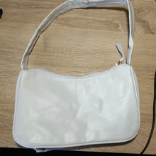 Bolso Baguette pequeño de piel sintética para mujer, pochette de diseño a la moda, suave, para hombro, Vintage, sencillo, tipo Clutch