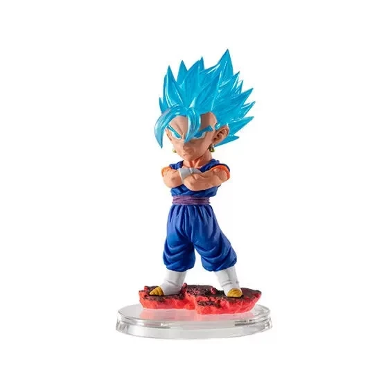 Bandai Dragon ball super Gashapon UG Лучший Набор фигурок 02 черный Goku Vegetto trunks Shanpa Capsule PVC модель figuals