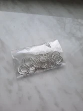 Clip Hoop Hair-Ring Braid-Tool Bead-Cuff Dreadlock Silver/rhodium 10mm 50pcs/Lot Circle