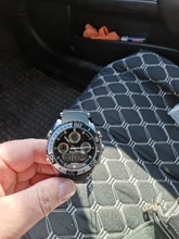 Relojes de lujo para hombre, de cuarzo, Digital, LED, de goma, militar, deportivo, militar, erkek kol saati