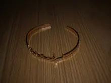 Pulsera de acero inoxidable personalizable con nombre para niños, brazalete con nombre ajustable, regalo personalizado