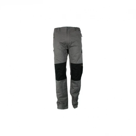 Cotton trousers canvas elastic