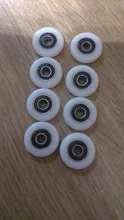 Roller-Wheel Bearing Room-Accessories Bath-Cabinet Shower Drop-Ship 8pcs 23/25/27mm