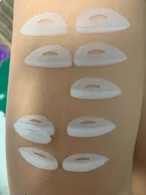 Almohadillas de silicona para pestañas, 5 pares de pestañas permanentes, barras de reciclaje, Escudo de elevación 3D, rizador de pestañas, herramienta de maquillaje