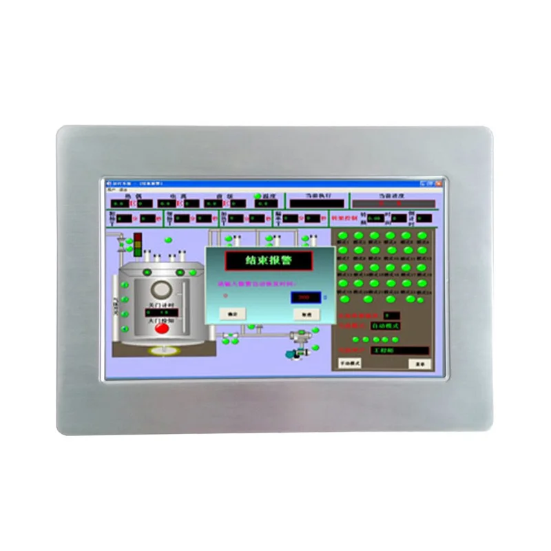 US $353.40 Wall Mount All In One Panel Computer 101 Inch Linux Touch Tablet Pc For AutomationMeeting Room