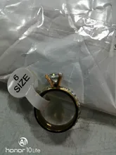 DOTIFI 316L anillos de acero inoxidable para mujeres clásico elevado 4 diente único Zirconia boda anillo de la joyería