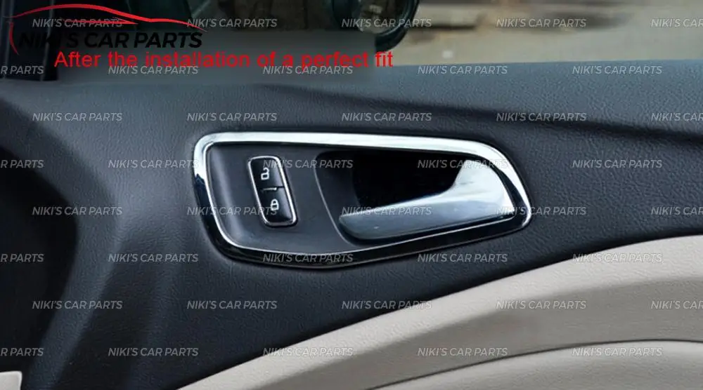 Накладки на дверные ручки для Ford Kuga 2013- ABC пластик 1 комплект/4 шт. формовочные украшения для стайлинга автомобилей
