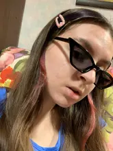 Gafas de sol con montura pequeña para mujer, lentes de sol a la moda, UV400, anteojos de sol Vintage, gafas de sol tipo Ojo de gato, sencillas para montañismo y Pesca