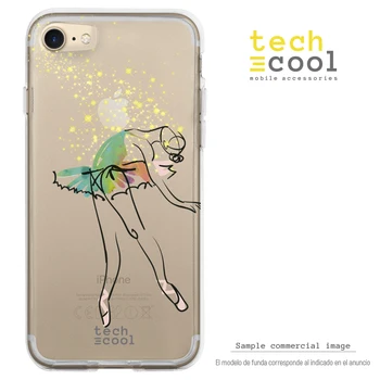 

FunnyTech®Stand case Silicone for IPhone XR L Dancer artistic vers.4
