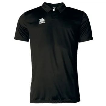 

Short Sleeve Polo Shirt Luanvi Pol Black
