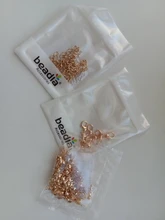 Extensión de cadena de cola de 70mm, cierres de langosta, conector para DIY, fabricación de joyas, accesorios, pulsera, collar, 10 Uds.