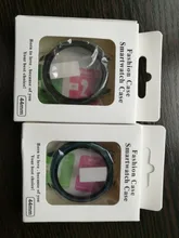 Funda rígida mate de lujo para PC Protector de pantalla completa de vidrio templado 9H para Samsung Galaxy Watch Active 2, 40mm, 44mm, 1 unidad