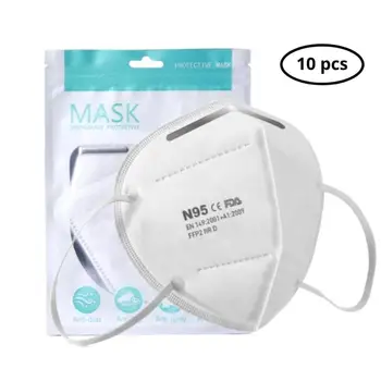 

Mask respirator protection filter PM2.5 masks N95 (10 pc)