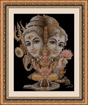 

CROSS STITCH KIT PANDATHREAD RELIGION AND MYTHOLOGY 35077
