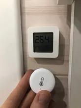 Tuya/SmartLife App ZigBee, Sensor inteligente de temperatura y humedad que funciona con Zigbee Hub a través de Alexa y Google Home