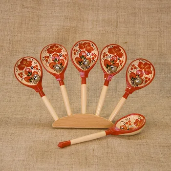 

Ms-k1-lz-09 spoons fan, five, with bells, workshop of silver