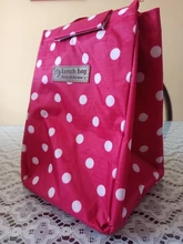 Brivilas-bolsa térmica para el desayuno para mujer, bolsa de almuerzo a la moda, ctue cat, multicolor, para picnic y viajes