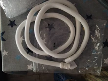 Manguera de drenaje blanca para aire acondicionado o mecanizado de lavado, 1M-5M, 15mm x 16mm