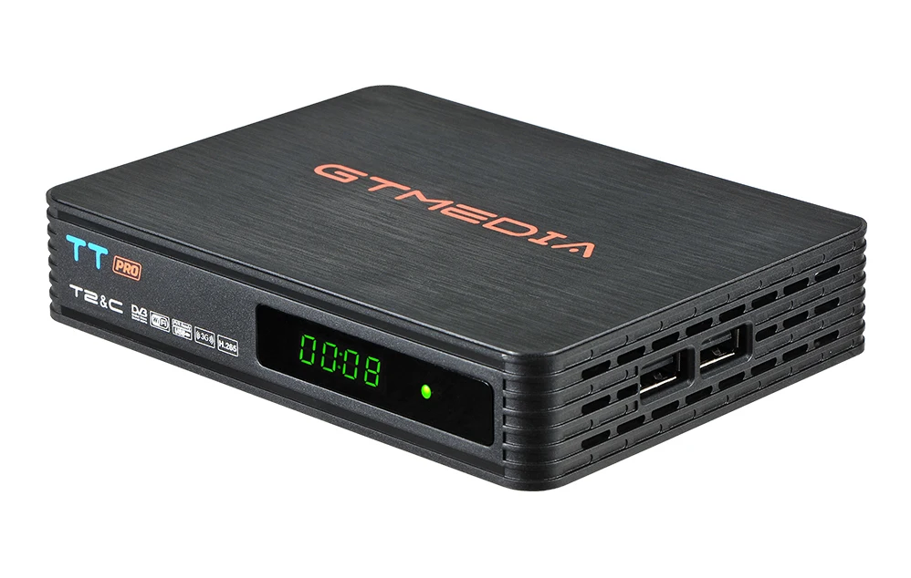 GTMEDIA TT Pro DVB-T2& DVB-C комбо приставка 1080p H.265 MPEG2/4 Поддержка USB PVR готов