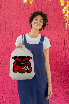 

Angemiel Bag Red Nervous Dog Cloth Backpack