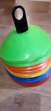 Disc-Cone-Set Plastic-Stand-Holder Game-Disc Football-Ball Soccer Training-Space Agility