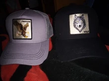Sombreros de béisbol con animales bordados para hombre y mujer, gorras de béisbol estilo Snapback Hip Hop con bordado tipo animal en malla transpirable, unisex