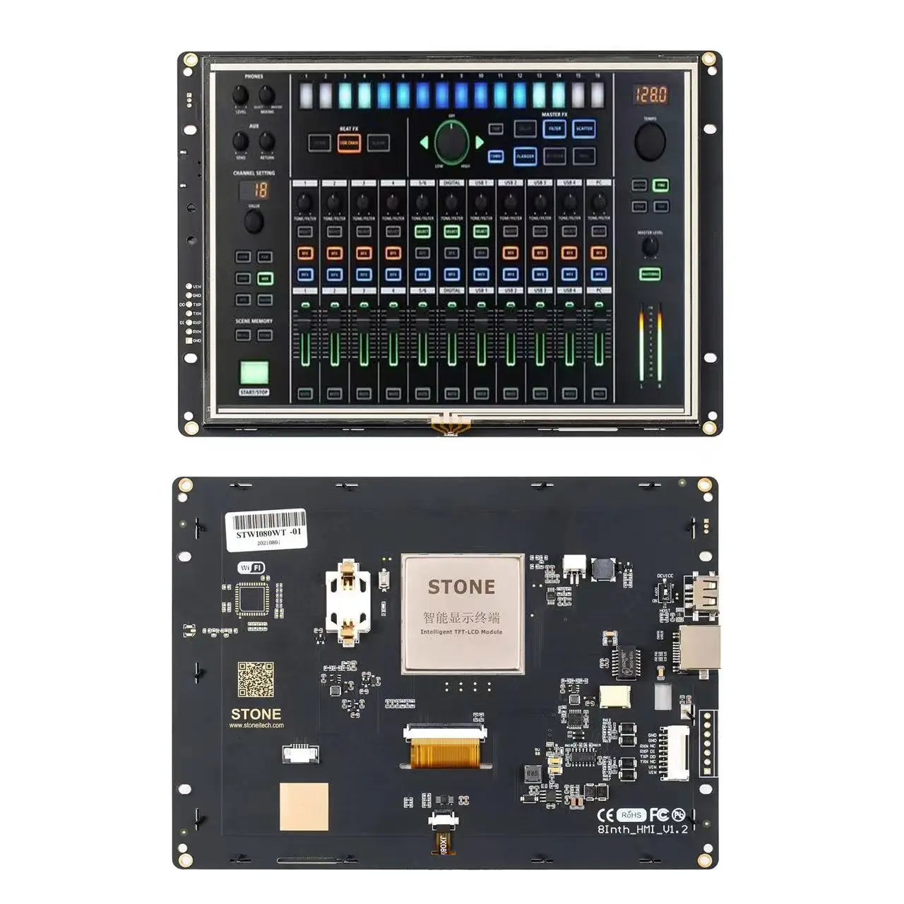 8 inch tft lcd module free sample