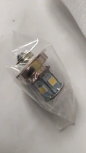 Faro delantero para motocicleta, lámpara LED de 3W, 270LM, P26S, ATV, 6V de CC, 10-80V, accesorios de luz para cafe racer, 12V, 24V, 1 ud.