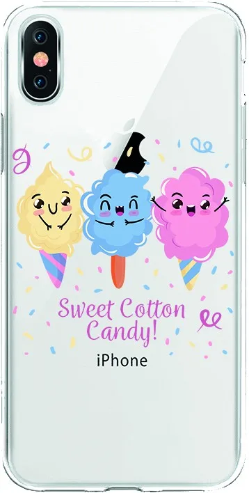 SW0016 Sweet Cotton Candy cartoon TPU silicone case for Vodafone V10 | Мобильные телефоны и аксессуары