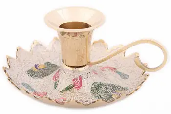 

Candlestick "peacock" (polysh enamel) 2 pcs/pack