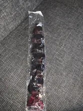 Saisity-extensiones de cabello trenzado de 22 pulgadas, mechones de pelo sintético ombré con ondas al agua de ganchillo, color rubio oscuro, 80 g/paquete, 1 ud.