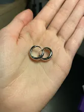 ANENJERY-pendientes de arco circular de Plata de Ley 925, joyería Retro Simple, regalo de San Valentín para pareja, S-E1373 al por mayor